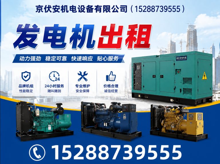 山南发电车租赁展示图