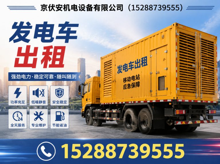 山南发电车出租展示图